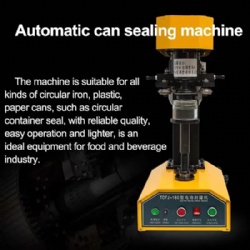 Mini Automatic Sealing Machine Yellow Color Sealer